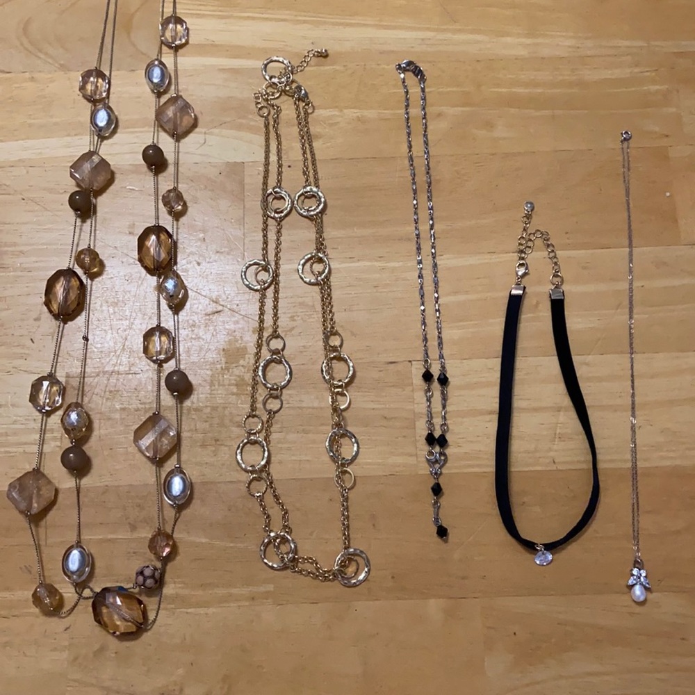 Assortment of necklaces